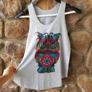 Bright Owl Tank Top